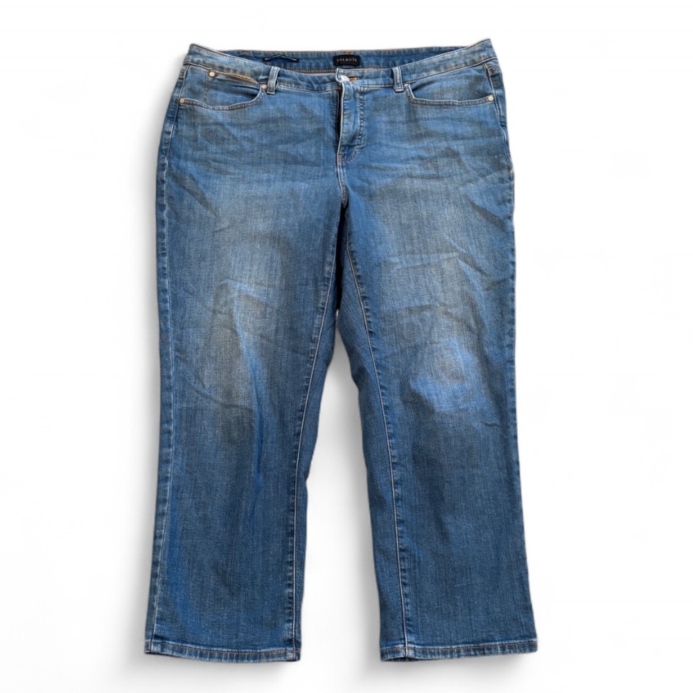Talbots Straight Leg Crop Jean Size 16W